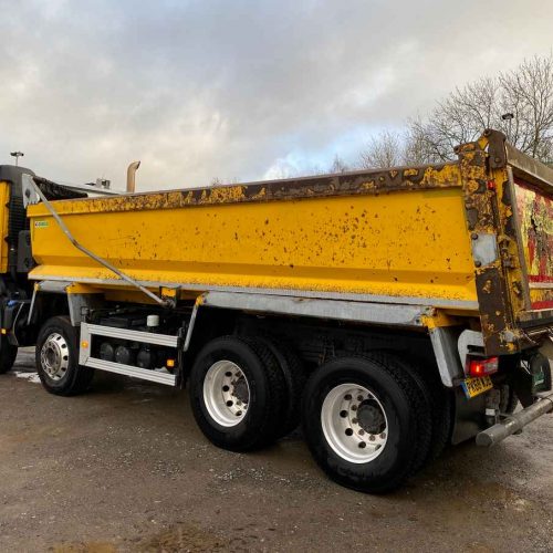 Volvo Fmx410 Euro 6 8x4 Steel Tipper 2019 Pk68 Wje Fleetex