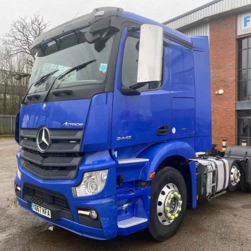 MERCEDES ACTROS 2443 *EURO 6* 6X2 TRACTOR UNIT 2017 - YD67 KFA - Fleetex